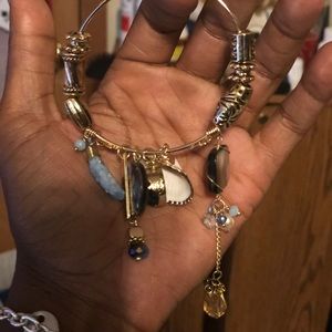 Beach themed charm bracelet